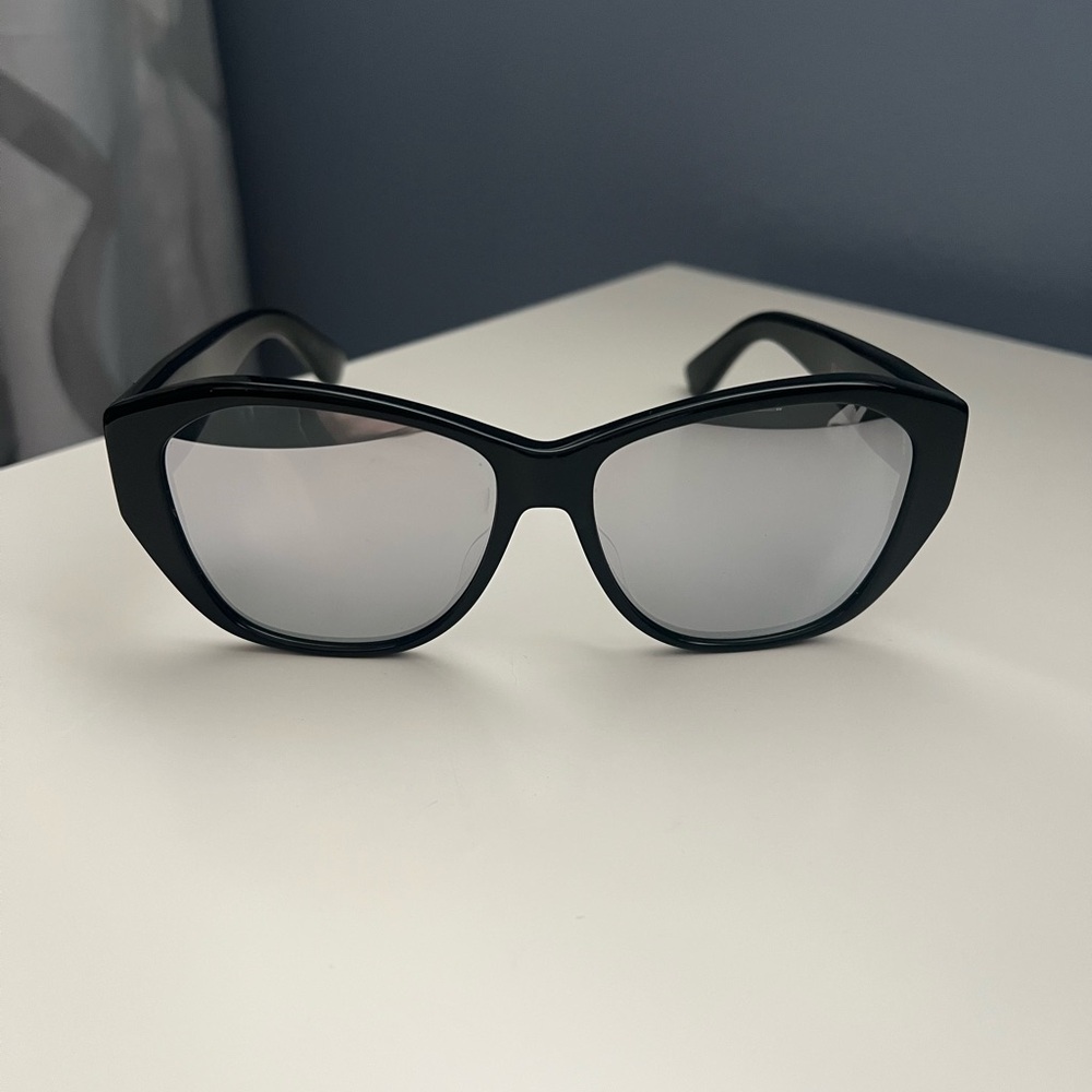 Saint Laurent Oversize Mirrored Sunglasses